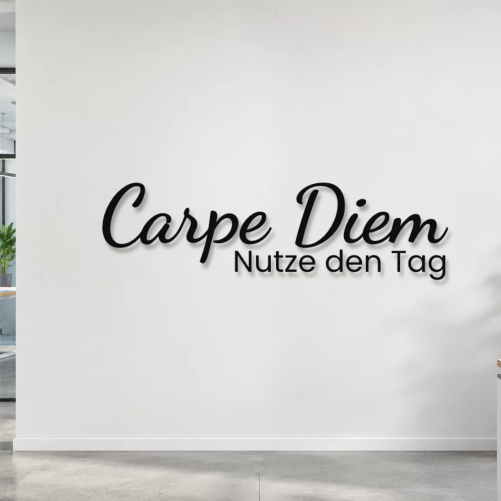 Carpe Diem Wandlogo